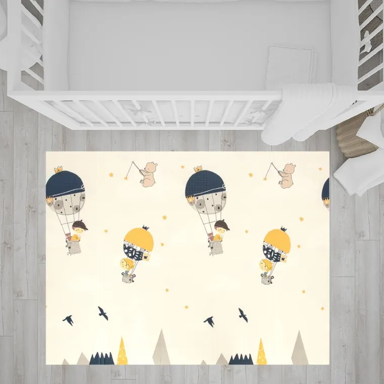 Bocioland, Baloane, covoras din spuma pliabil, 150-180 cm