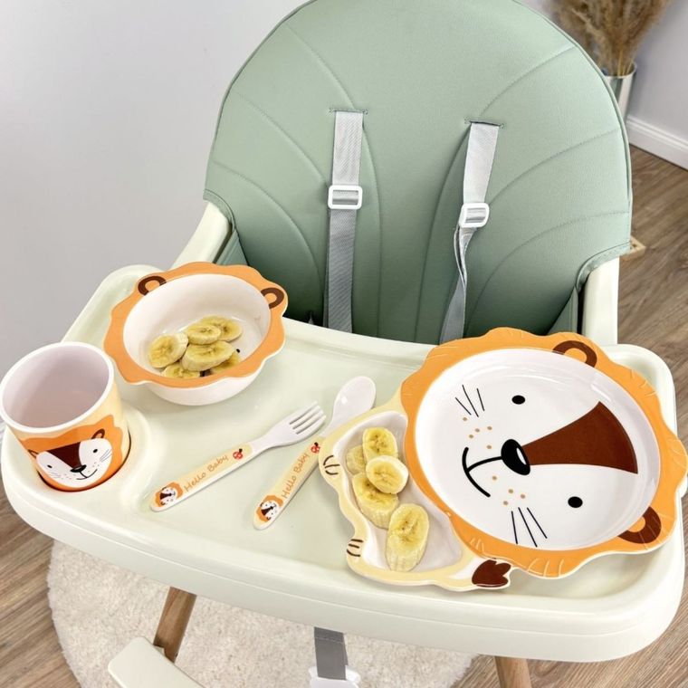 Bocioland, Leu, set de vase, 5 elemente