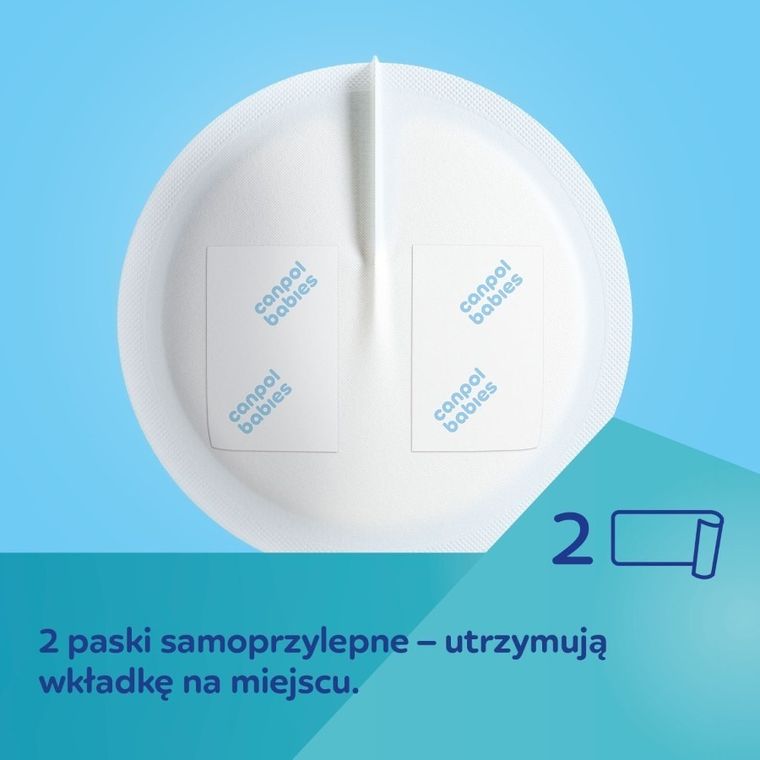 Canpol babies, absorbante pentru san, 140 buc.