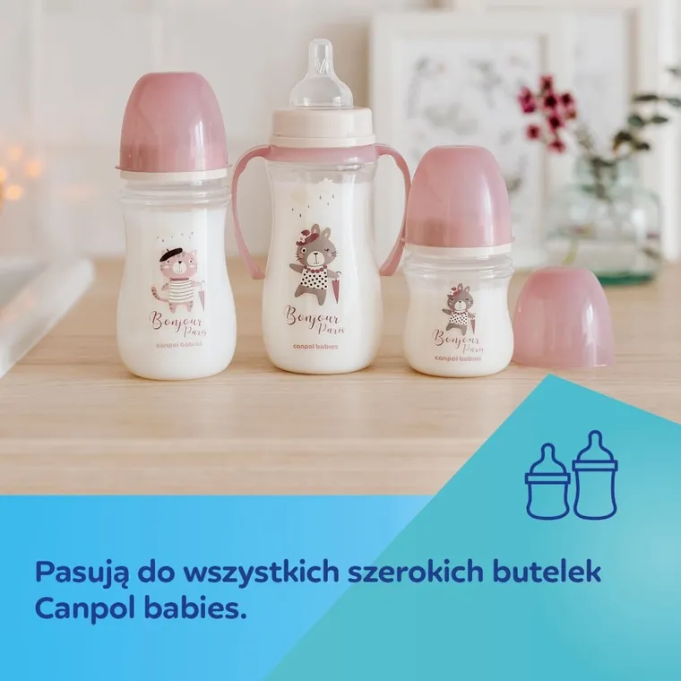 Canpol babies, recipient de lapte praf pentru biberon, 3 buc.