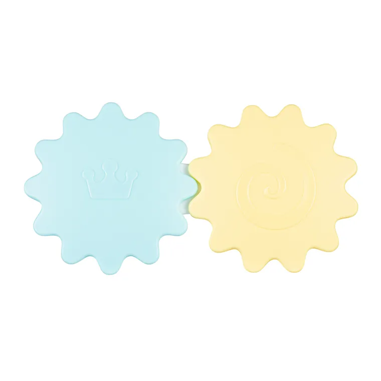 Canpol babies, set de jucarii zornaitoare cu elemente de dentitie, Pastel