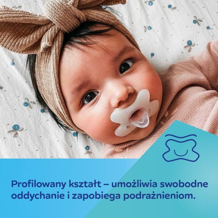 Canpol babies, suzeta din silicon, simetrica, verde, 6-12m