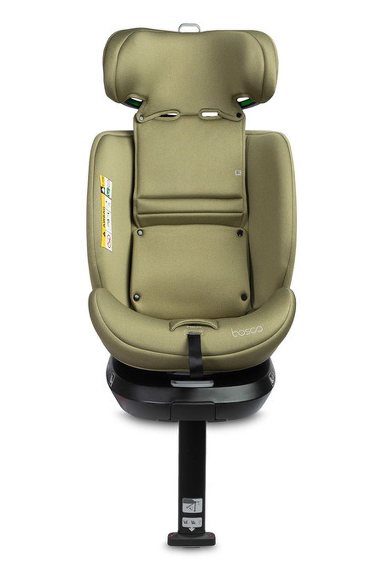 Caretero, Bosco I-Size, scaun auto, olive, 40-150 cm