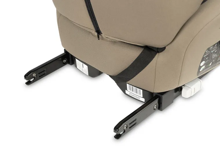 Caretero, Irbis, scaun auto, inaltator, i-Size, bej, 125-150 cm