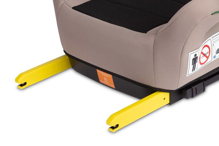 Caretero, Jaguar i-Size, scaun auto, beige, 125-150 cm