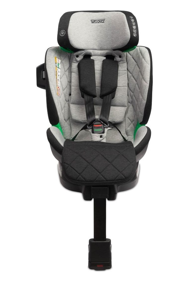 Caretero, Turox i-Size, scaun auto, 40-150 cm, Grey