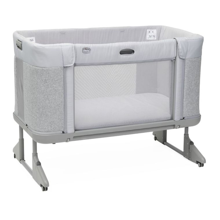 Chicco, Co-Sleeping Next2me, Forever, patut atasabil, Ash Grey