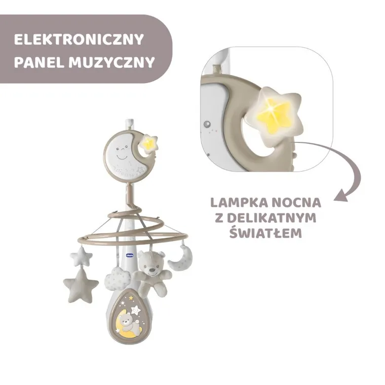 Chicco, Next2Dreams, Carusel pentru patut 3in1, special edition