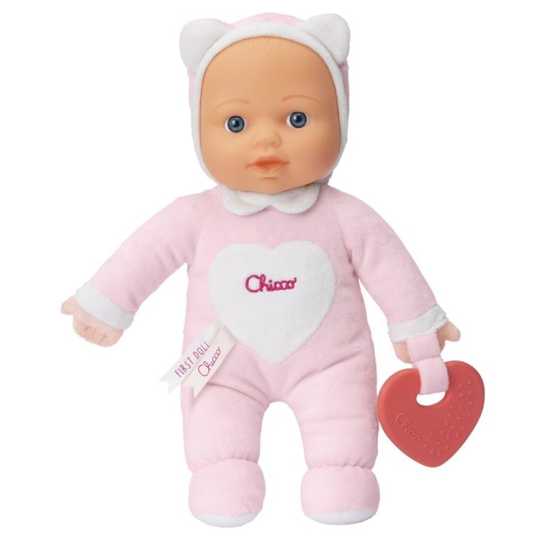 Chicco, Papusi, My First Doll, papusa, roz