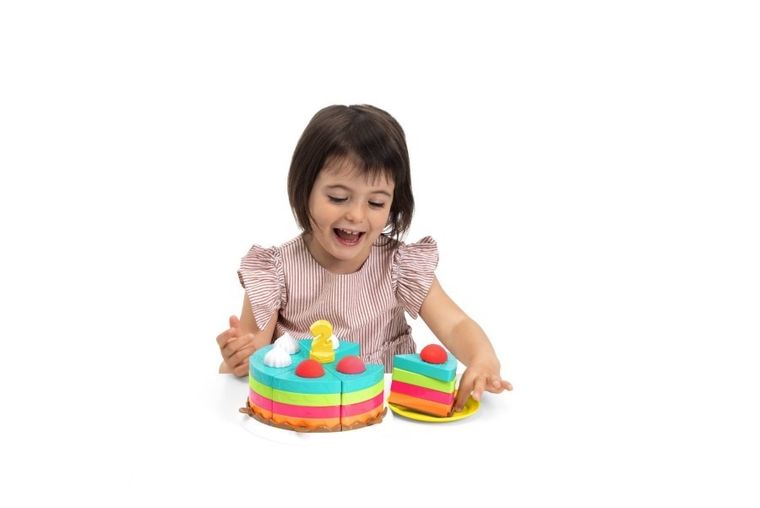 Chicco, Smart2Play, Rainbow Cake, puzzle jigsaw