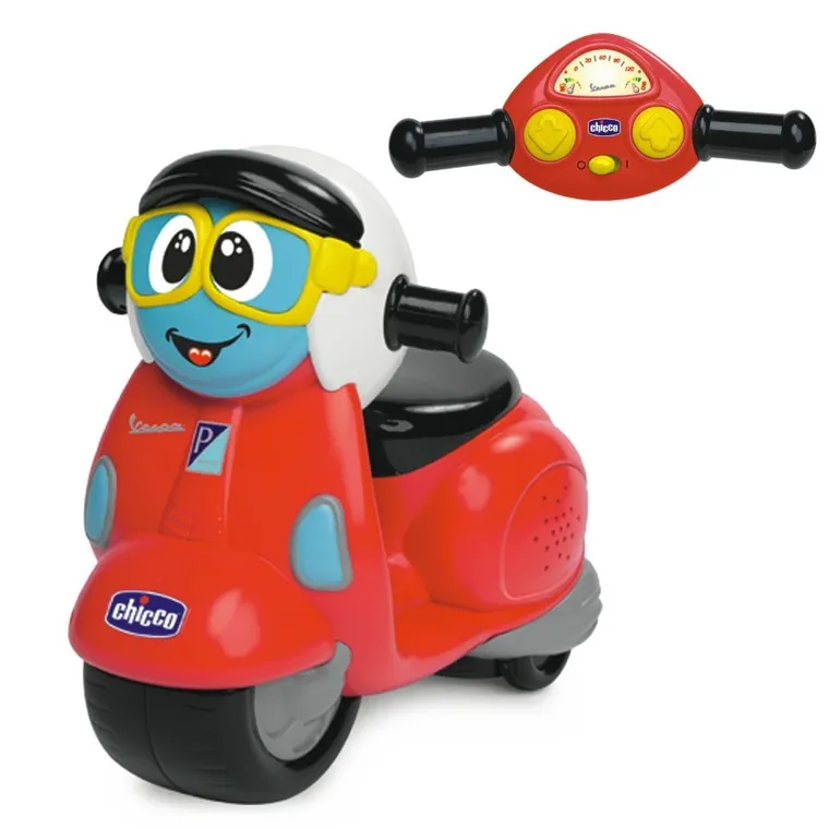 Chicco, Vespa RC, motocicleta cu telecomanda, jucarie