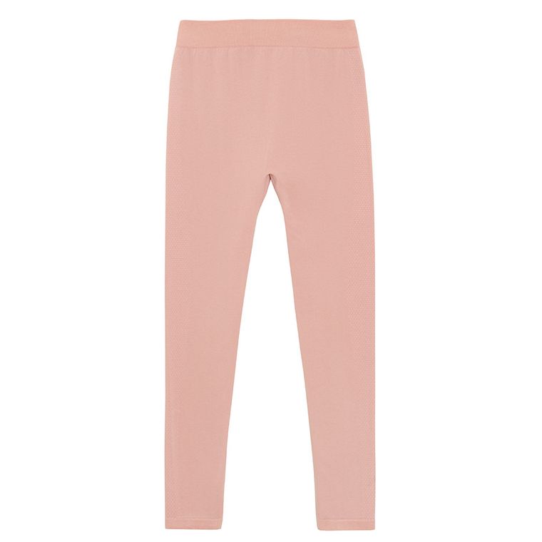 Colanti termoactivi roz cu adaos de lana NOWEAR