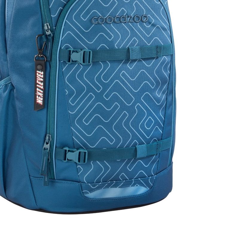 Coocazoo, Every, rucsac pentru scoala, cu 1 compartiment, Blue Maze