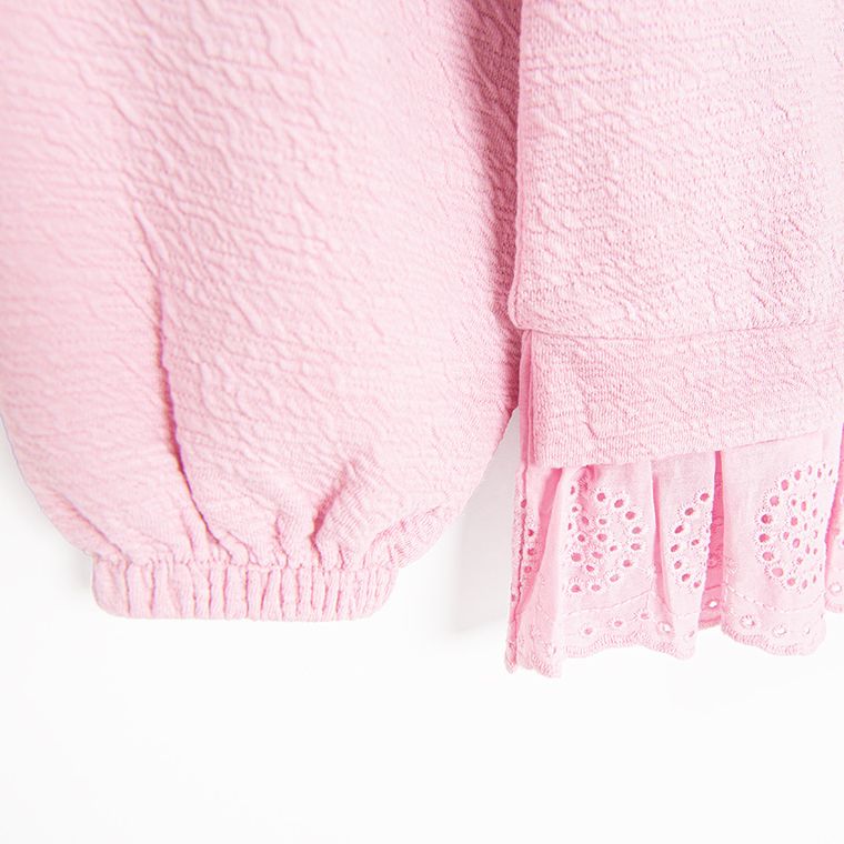 Cool Club, Bluza cu maneca lunga pentru fete, roz,