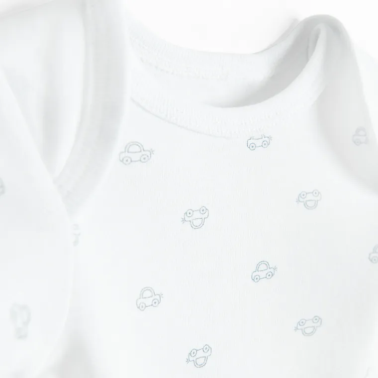 Cool Club, Body cu maneca scurta pentru baieti, mix, set, 7 buc.