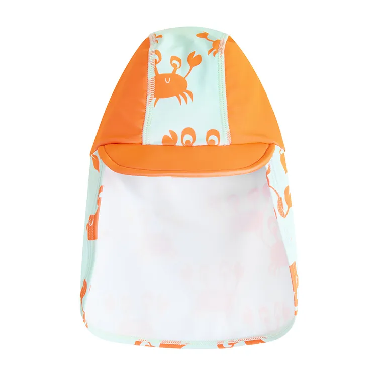 Cool Club, Costum de baie pentru baieti cu caciula safari, UV 50, mix