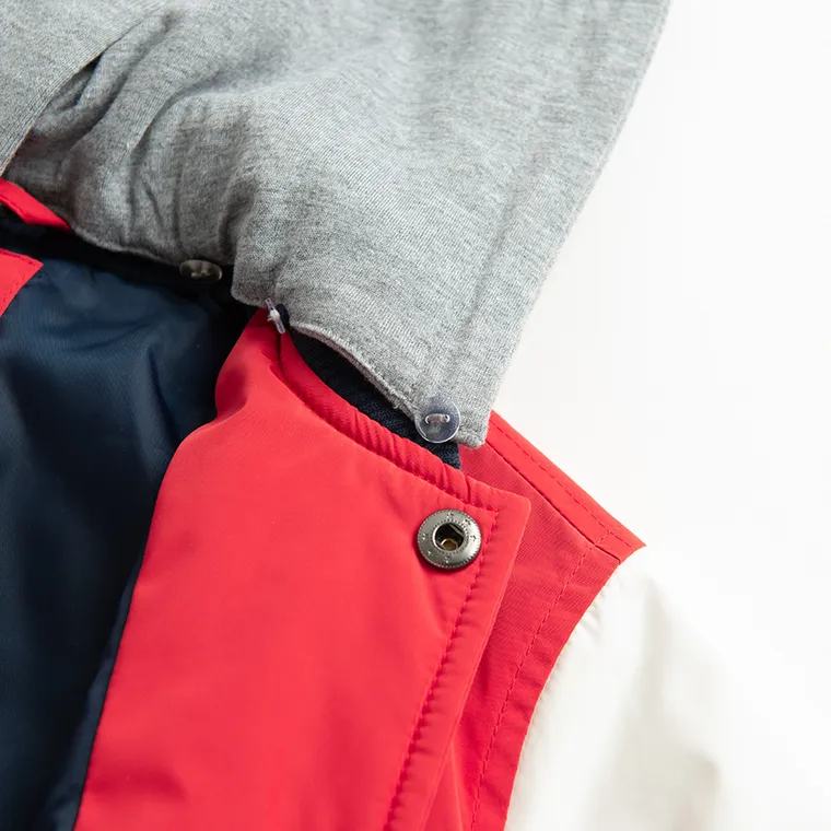 Cool Club, Geaca cu gluga pentru baieti, rosu