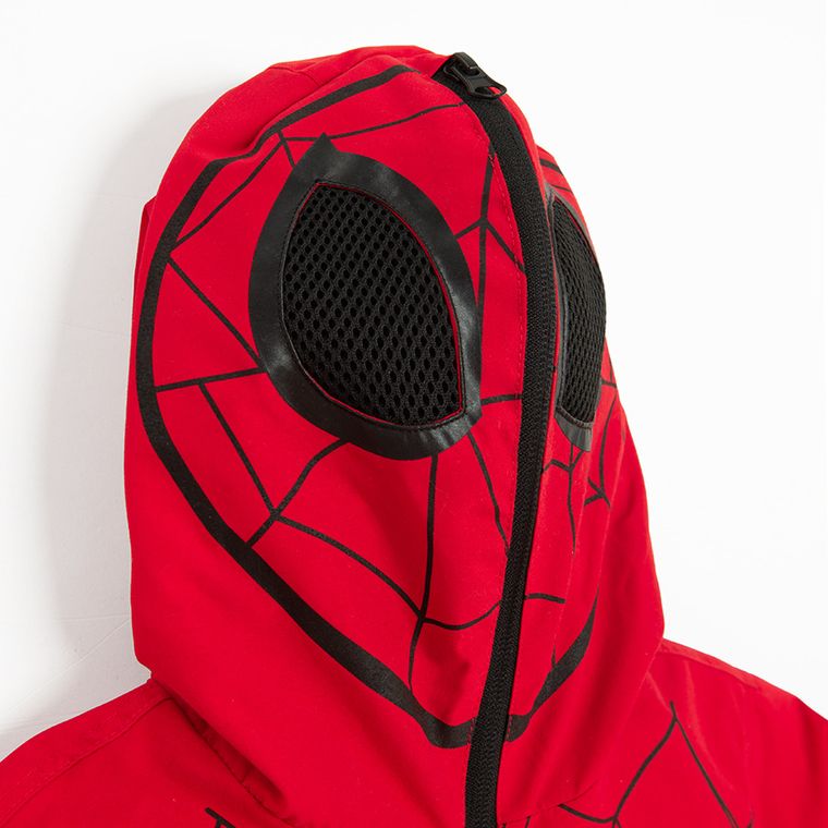 Cool Club, Geaca cu gluga pentru baieti, rosu, imprimeu Spider-Man