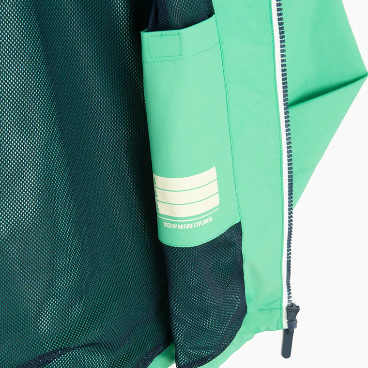 Cool Club, Geaca de ploaie cu gluga pentru baieti, verde