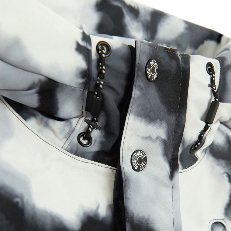 Cool Club, Geaca de schi impermeabil pentru baieti, cu gluga, negru-alb