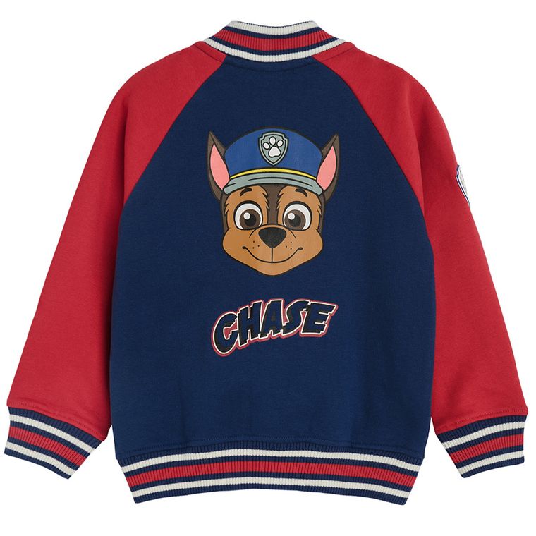 Cool Club, Hanorac pentru baieti, cu capse, bleumarin, imprimeu Paw Patrol