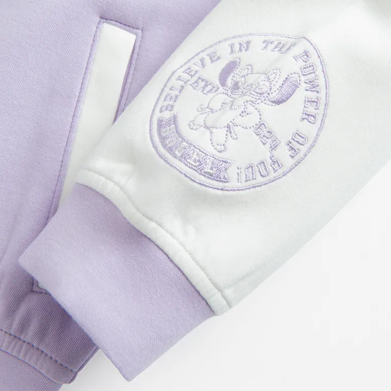 Cool Club, Hanorac pentru fete, cu capse, mix, imprimeu Lilo si Stitch