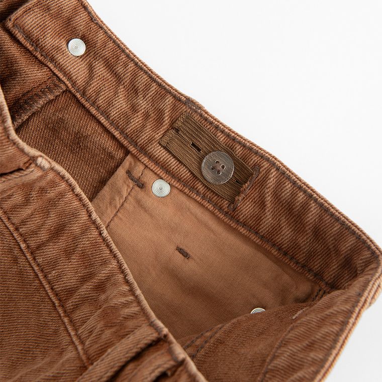 Cool Club, Pantaloni scurti de blugi reglabili pentru fete, maro