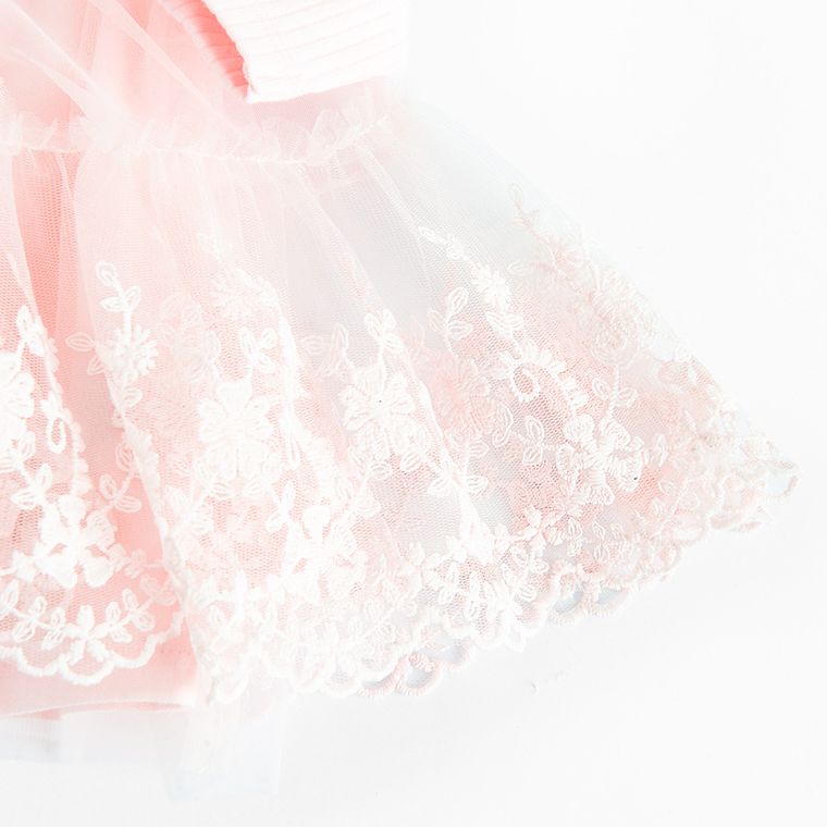 Cool Club, Rochie cu maneca lunga pentru fete, roz