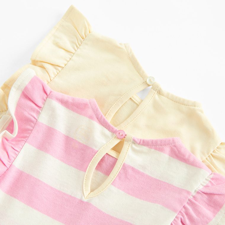 Cool Club, Rochie cu maneca scurta pentru fete, mix, set, 2 buc.