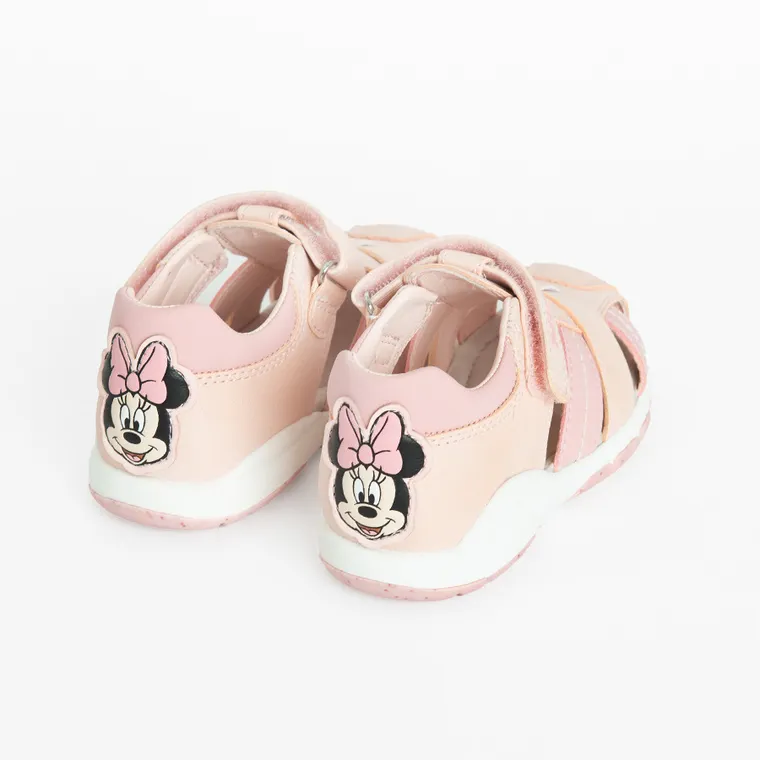 Cool Club, Sandale pentru fete, parfumati, roz, talpa Bio-Flex, imprimeu Minnie Mouse