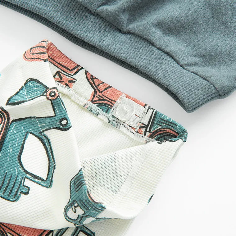 Cool Club, Set pentru baieti, Bluza, Colanti, din tricot striat, mix