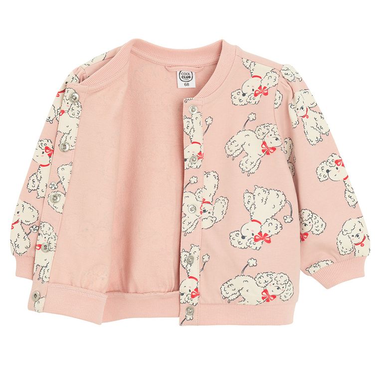 Cool Club, Set pentru fete, Bluza, cu capse, Tricou, Colanti, mix