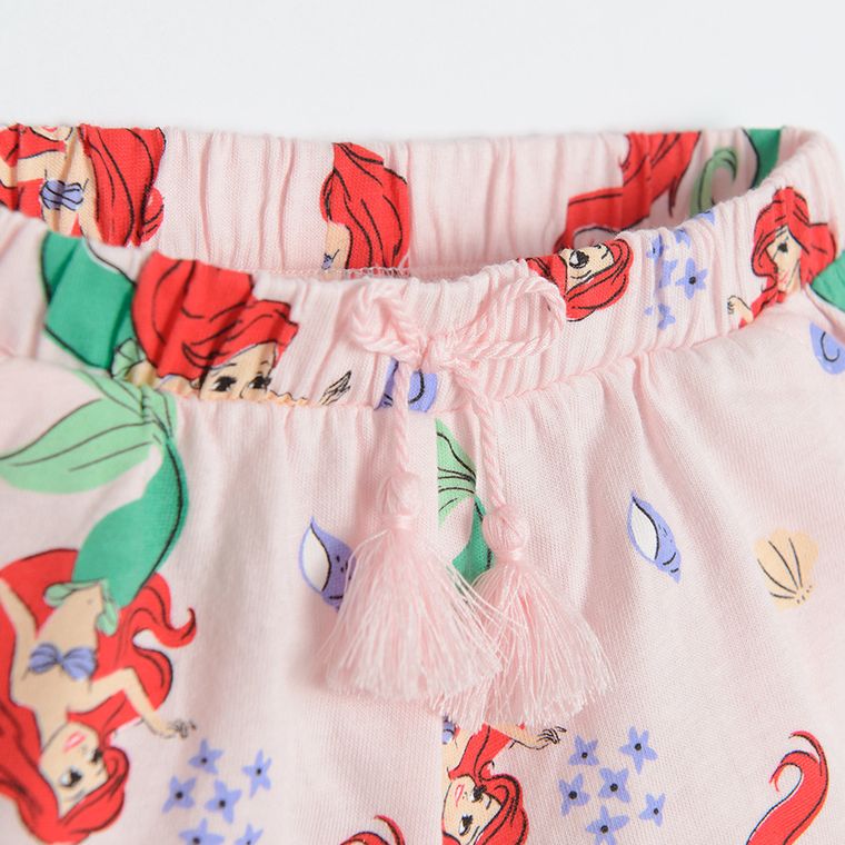 Cool Club, Set pentru fete, Bluza fara maneci, Pantaloni scurti, roz, imprimeu Disney Princess