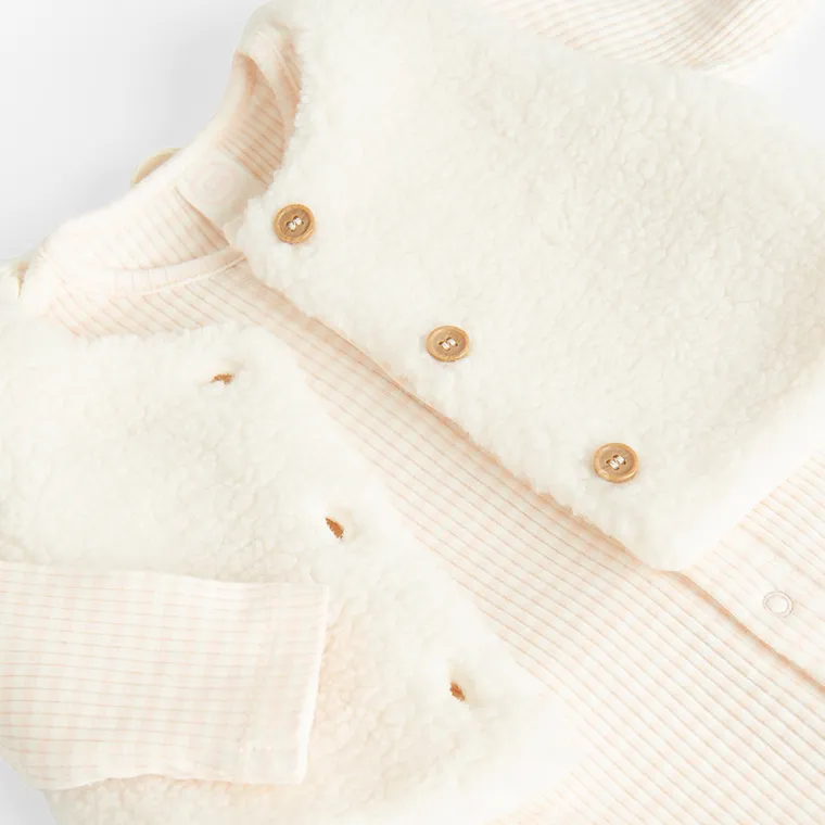 Cool Club, Set pentru fete, Pijama tip salopeta, Vesta, mix