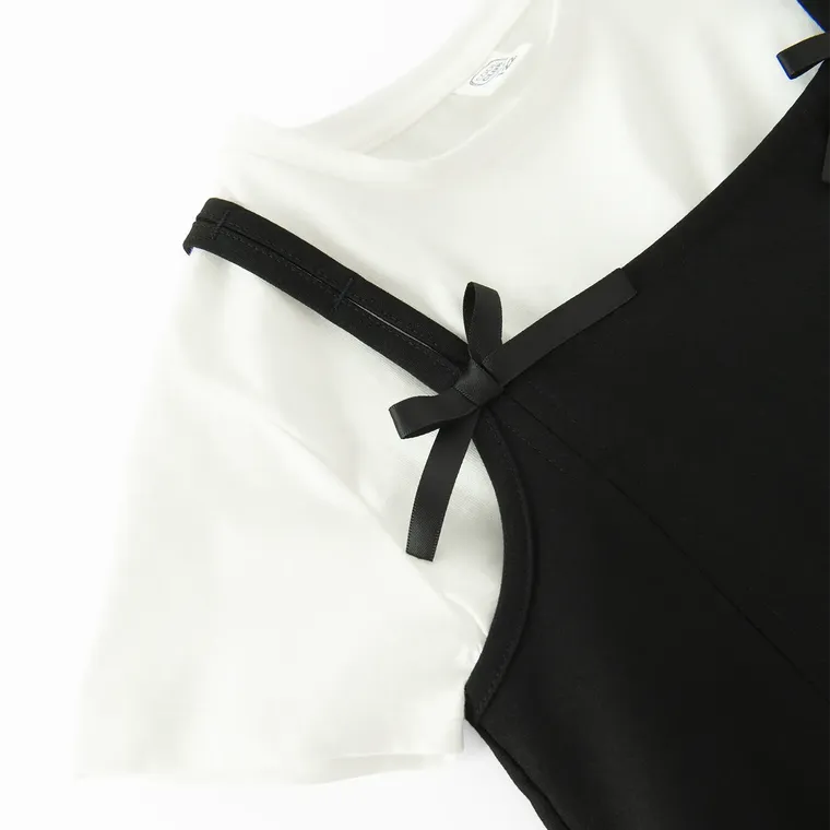Cool Club, Set pentru fete, Tricou, Rochie cu bretele pentru fete, mix