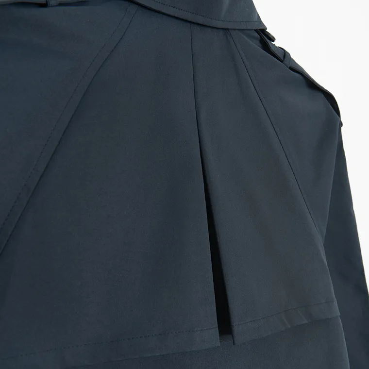 Cool Club, Trenci pentru fete, cropped, bleumarin