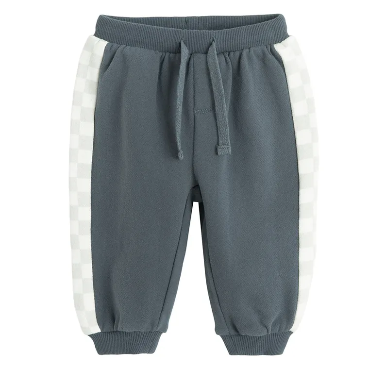 Cool Club, Trening pentru baieti, alb-albastru, imprimeu Cars