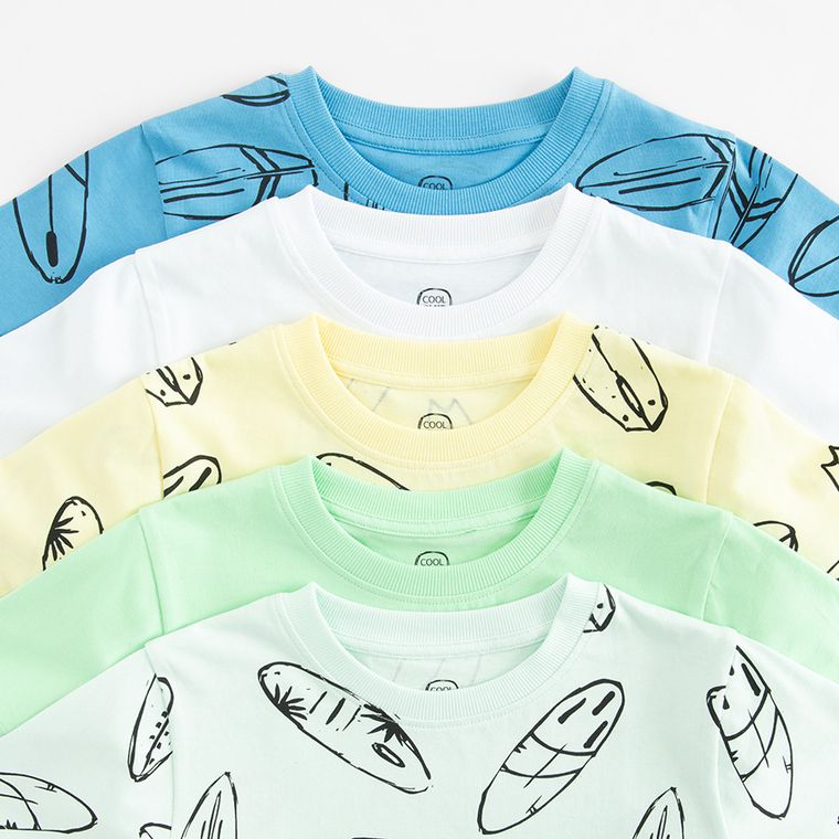 Cool Club, Tricou pentru baieti, mix, set, 5 buc.