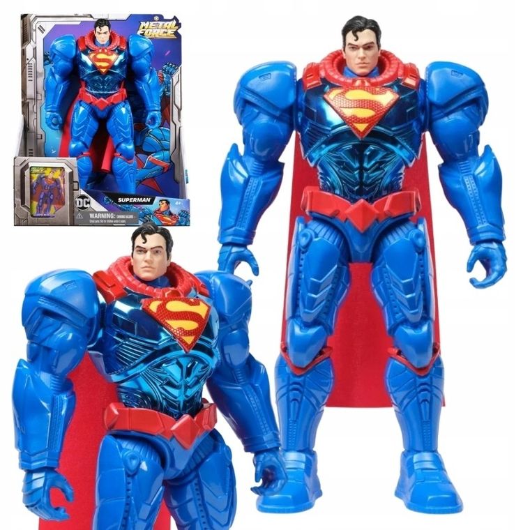 DC Comics, Metal Force, Superman, figurina, 30 cm