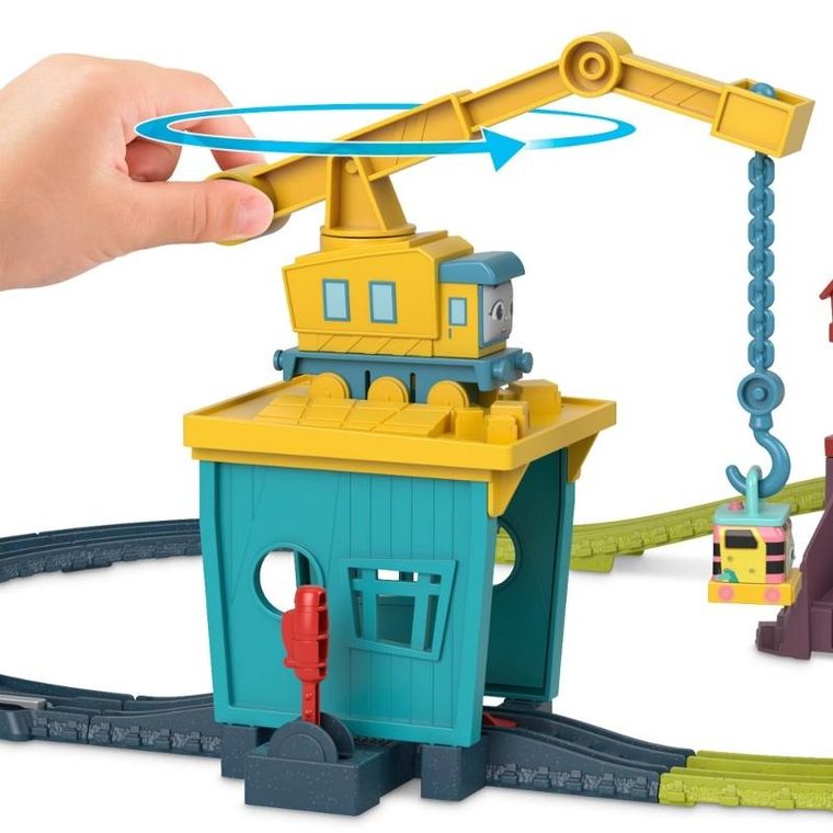Fisher-Price, Thomas & Friends, Fix'em Up Friends, set de joaca cu locomotiva