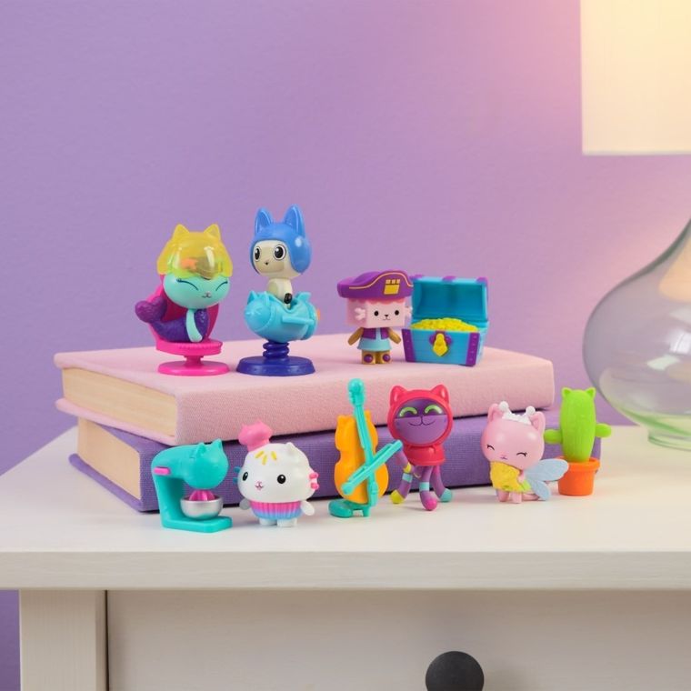 Gabby's Dollhouse, Kitty Fairy & Cactus, set de figurine