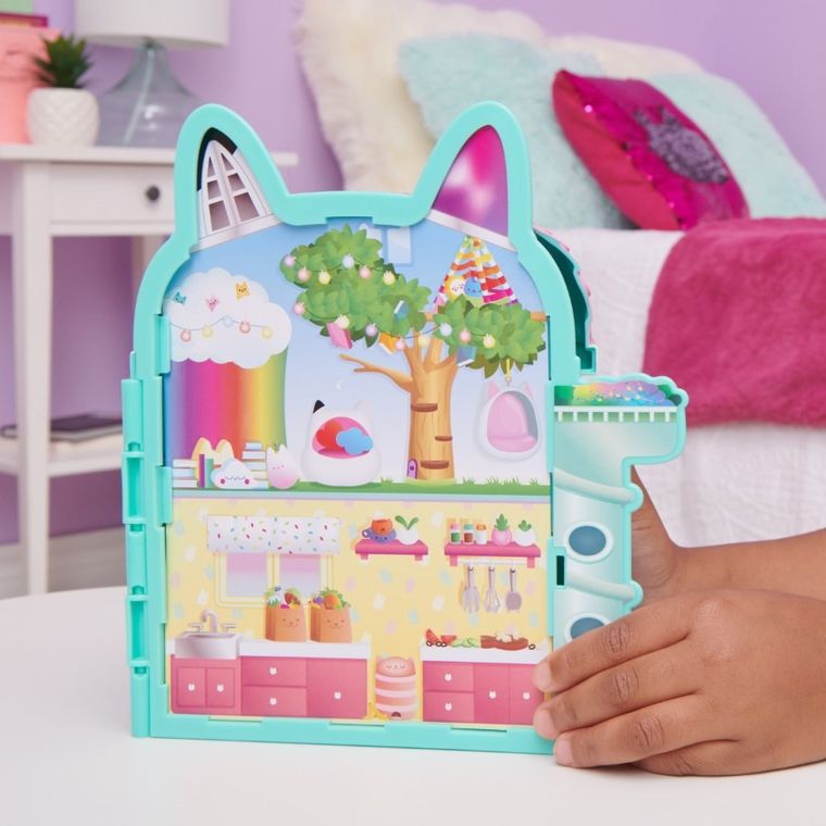 Gabby's Dollhouse, Mini Dollhouse, set de joaca cu figurina si accesorii