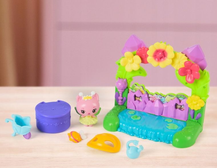 Gabby's Dollhouse, set de joaca cu figurina si accesorii, Queen Kitty Fairy