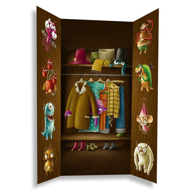 Granna, Monstrii in dulap, joc de memorie