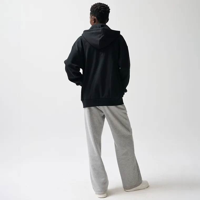 Hanorac oversize cu fermoar NOWEAR