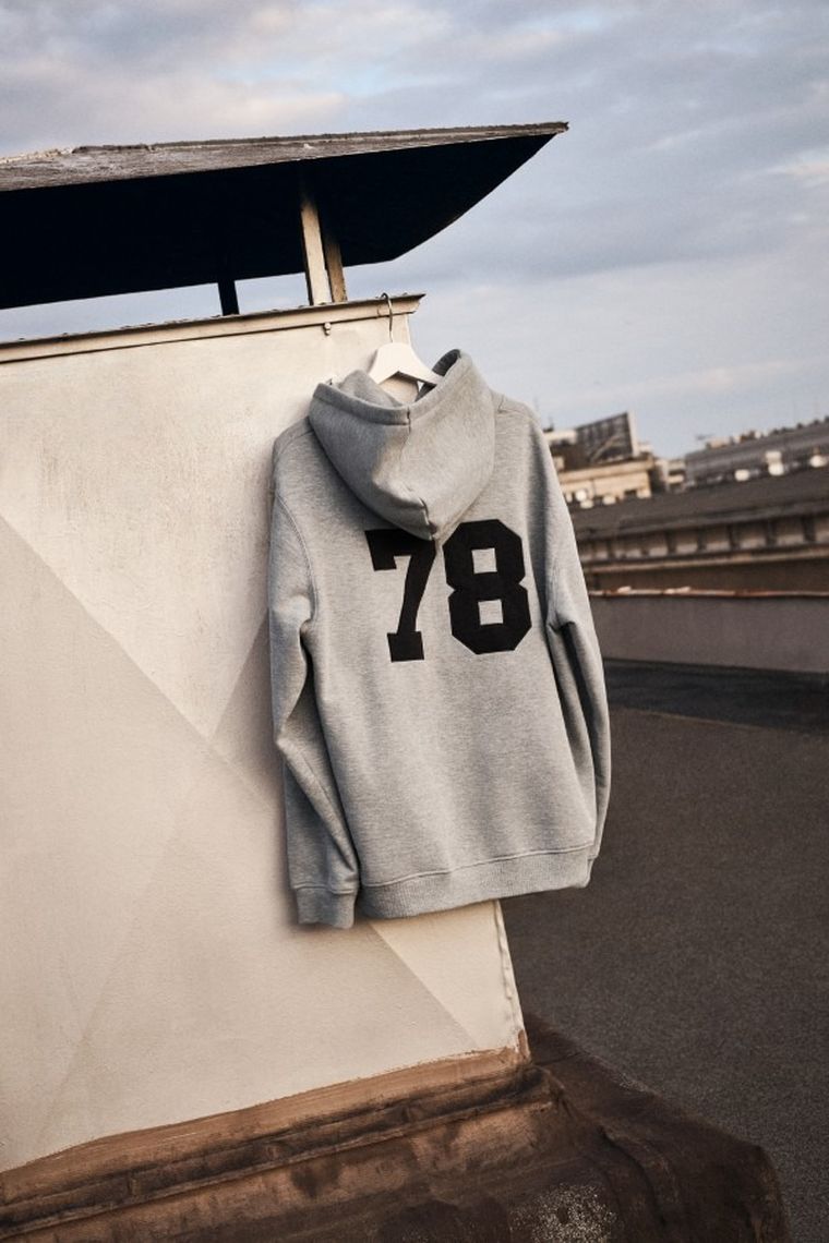 Hanorac oversize gri unisex NOWEAR