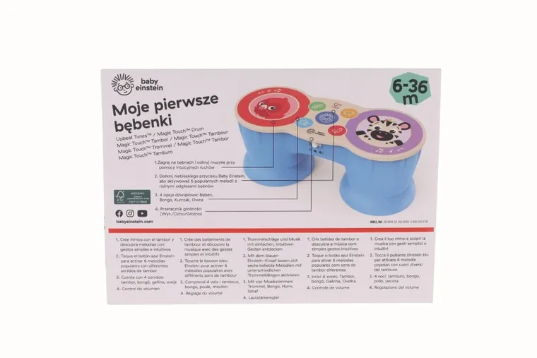 Hape, Baby Einstein, Tobe Magic Touch, jucarie muzicala