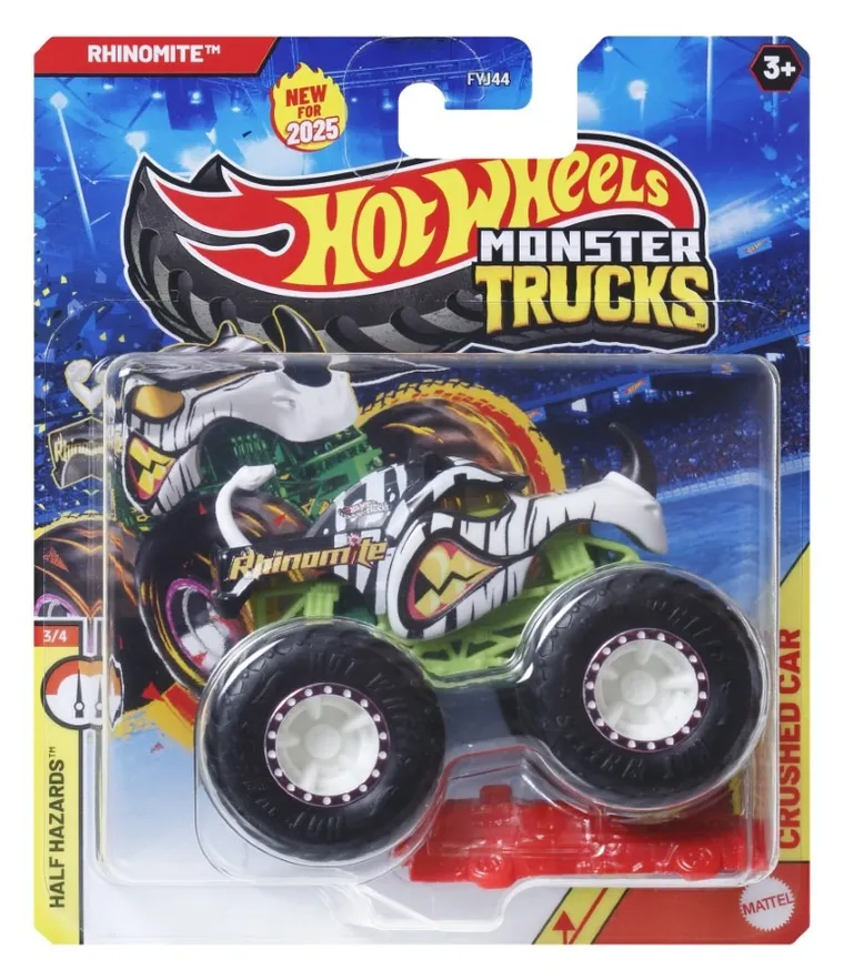 Hot Wheels, Monster Trucks, masinuta, scara 1:64