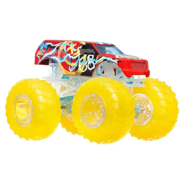 Hot Wheels, Monster Trucks Power Smashers, masina, scara 1:64, 1 buc.