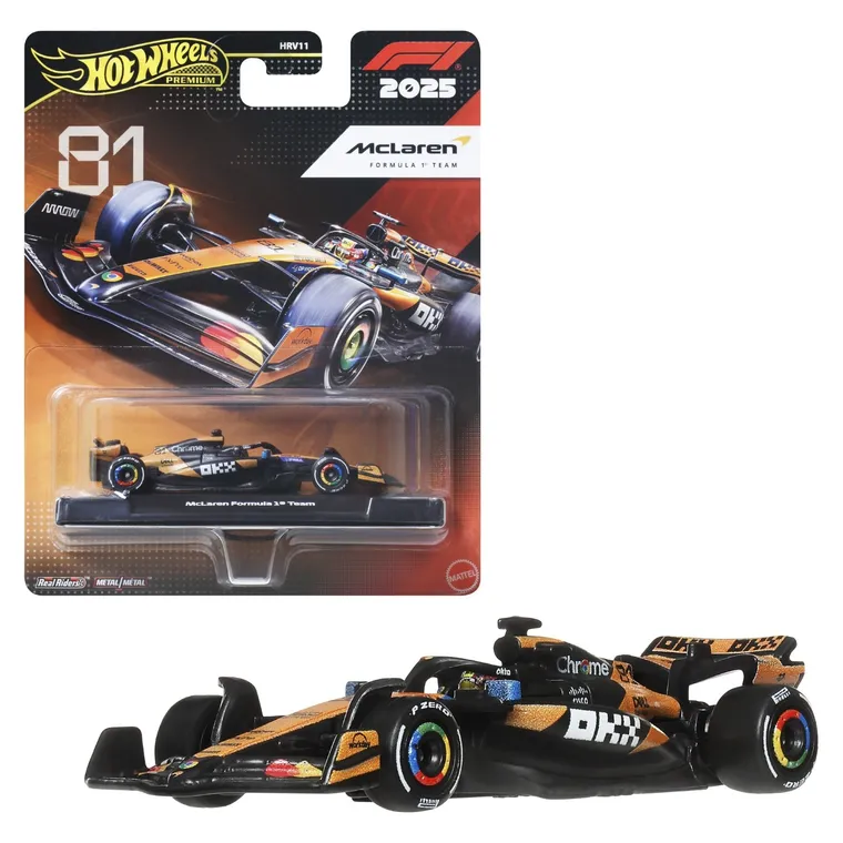 Hot Wheels, Premium, Formula 1, McLaren Formula 1 Team (#81), masina, JKD81